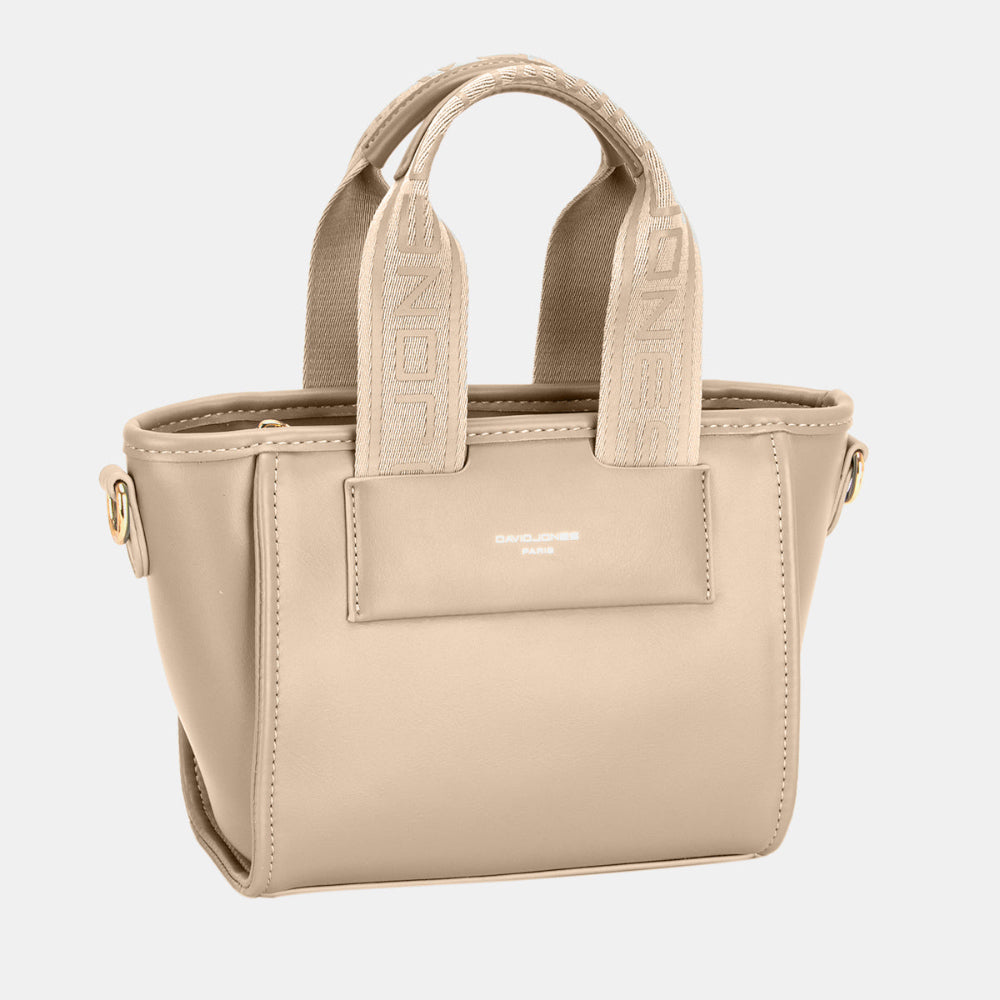 DavidJones small handbag with embossed pattern handles