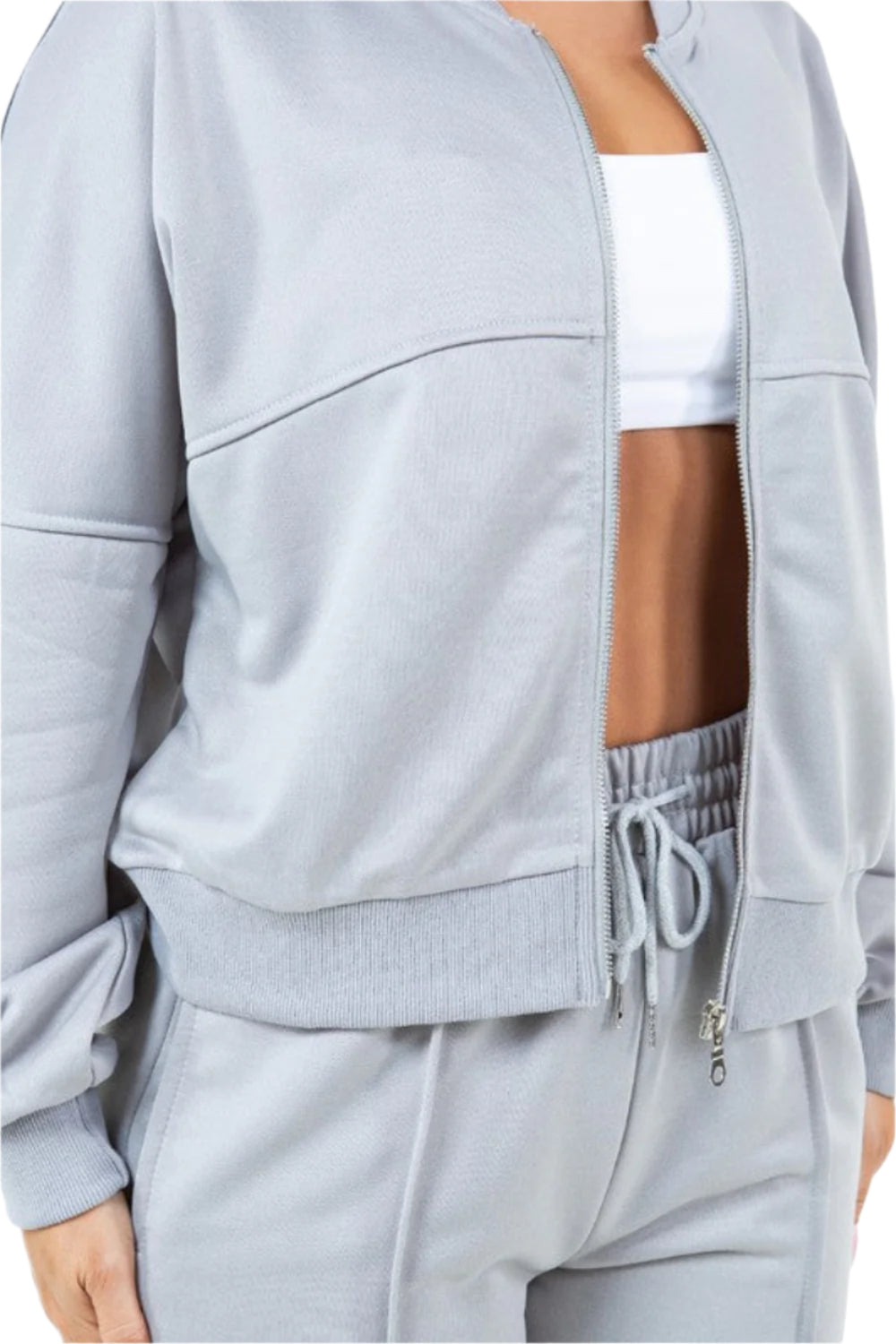 women fashion sweatsuit two piece by Claude