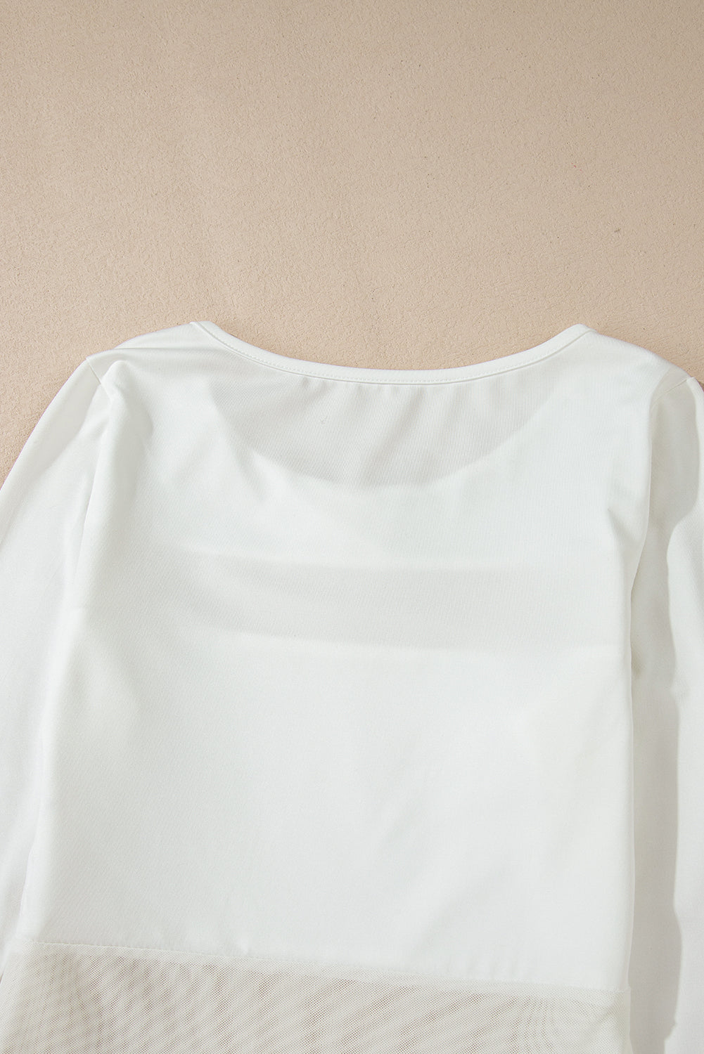SYNZ round neck long sleeve bodysuit