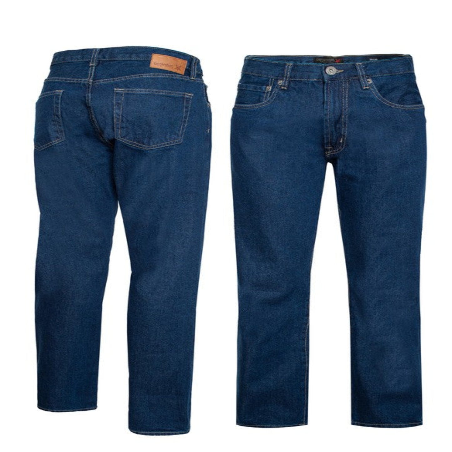 GenerationXYZ men straight leg denim jeans