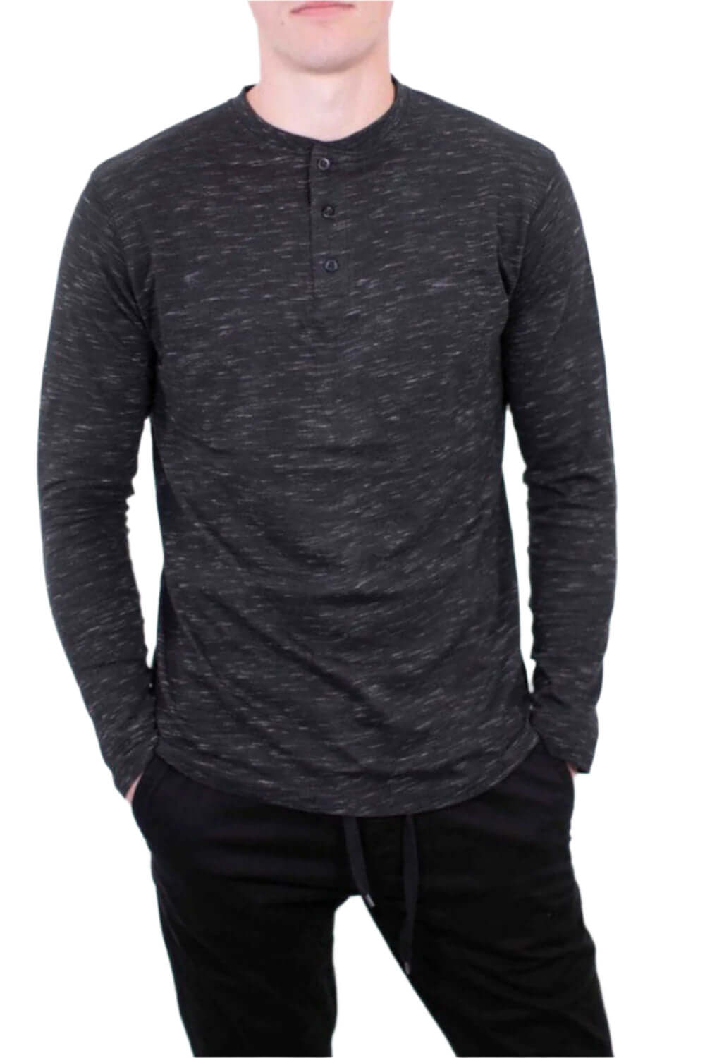 Generation XYZ long sleeves henley t-shirt