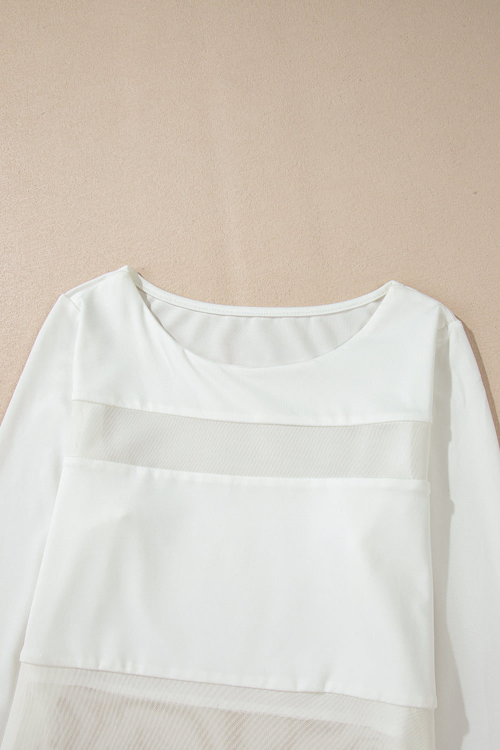 SYNZ round neck long sleeve bodysuit