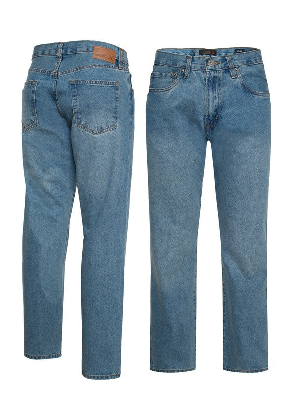 GenerationXYZ men straight leg denim jeans
