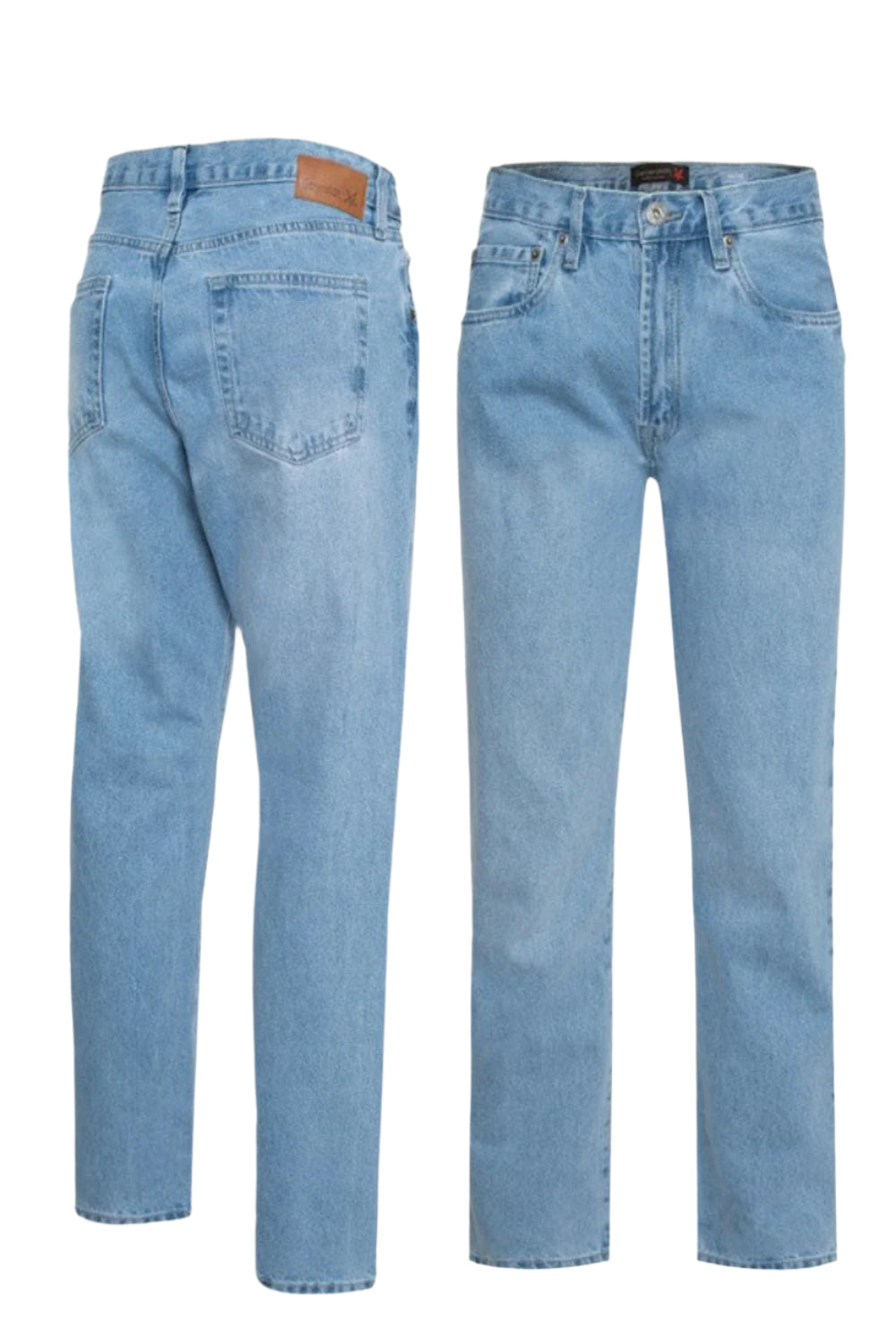 GenerationXYZ men straight leg denim jeans