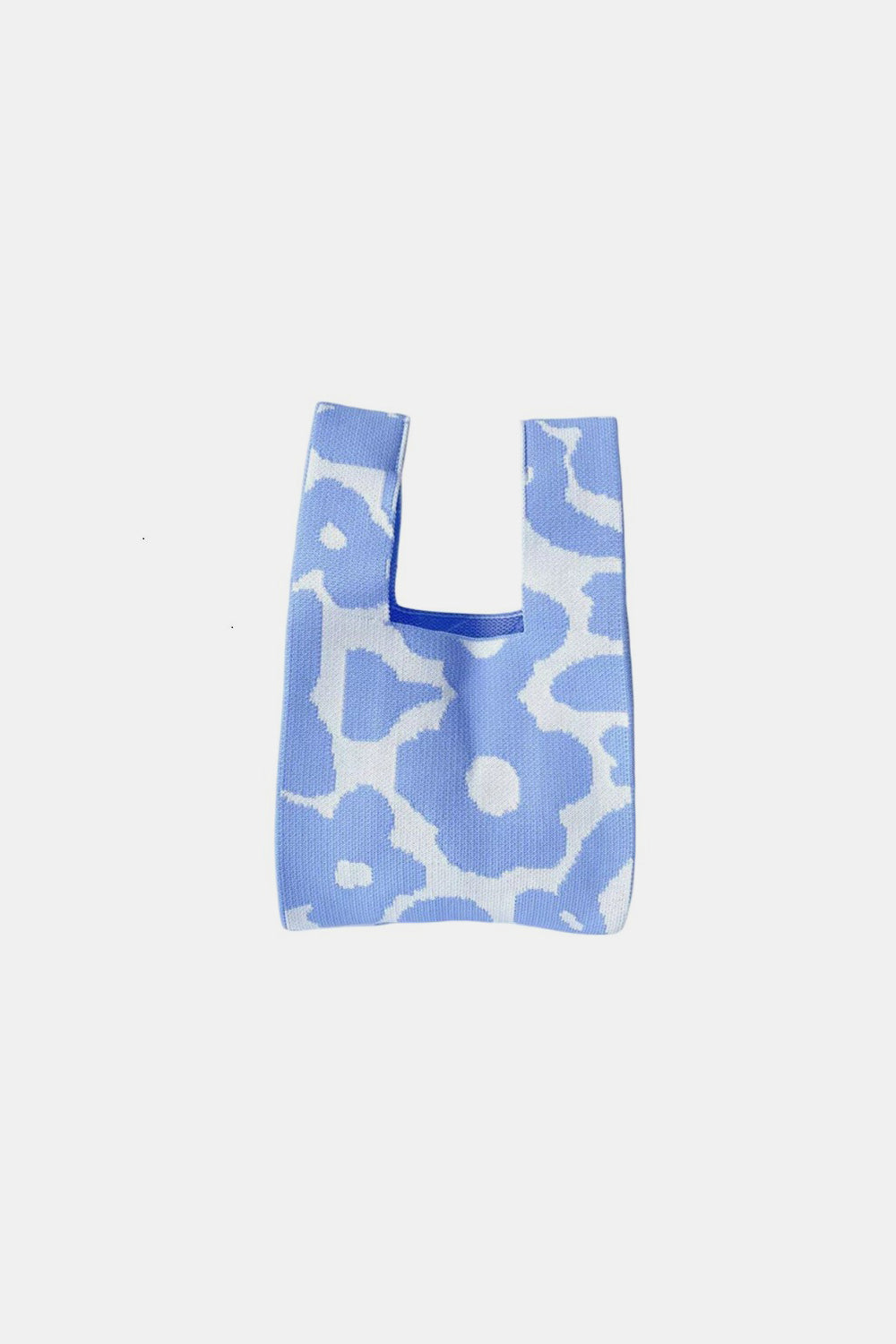 Zenana flower eco-friendly knitted handbag