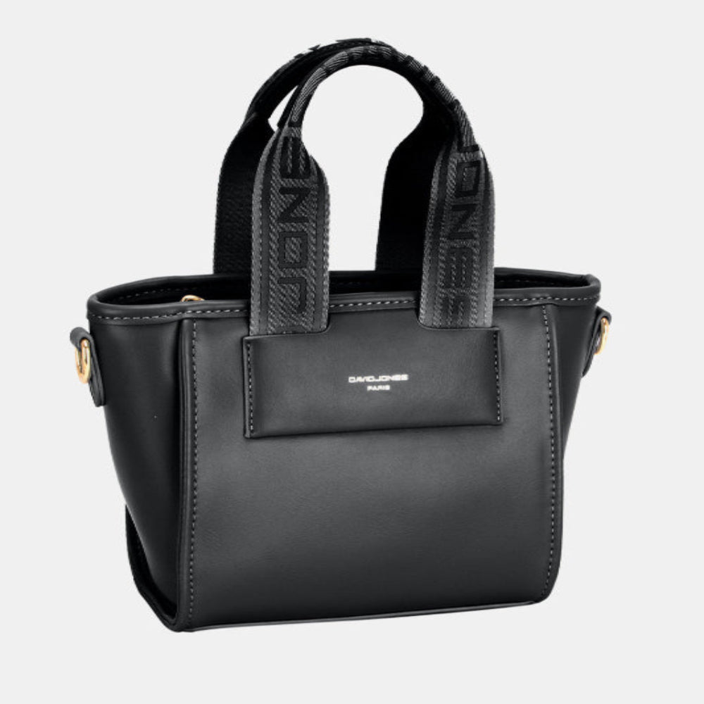 DavidJones small handbag with embossed pattern handles