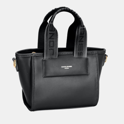 DavidJones small handbag with embossed pattern handles