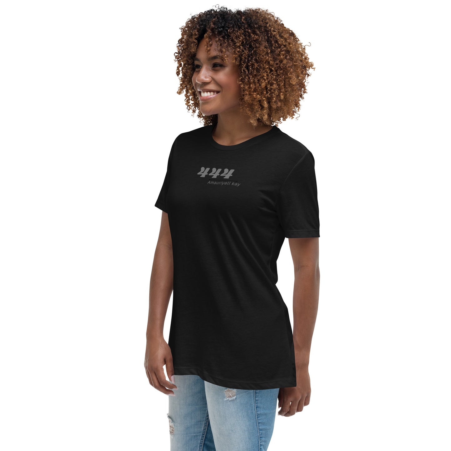 AmauriyellKay women's 444 graphic t-shirt