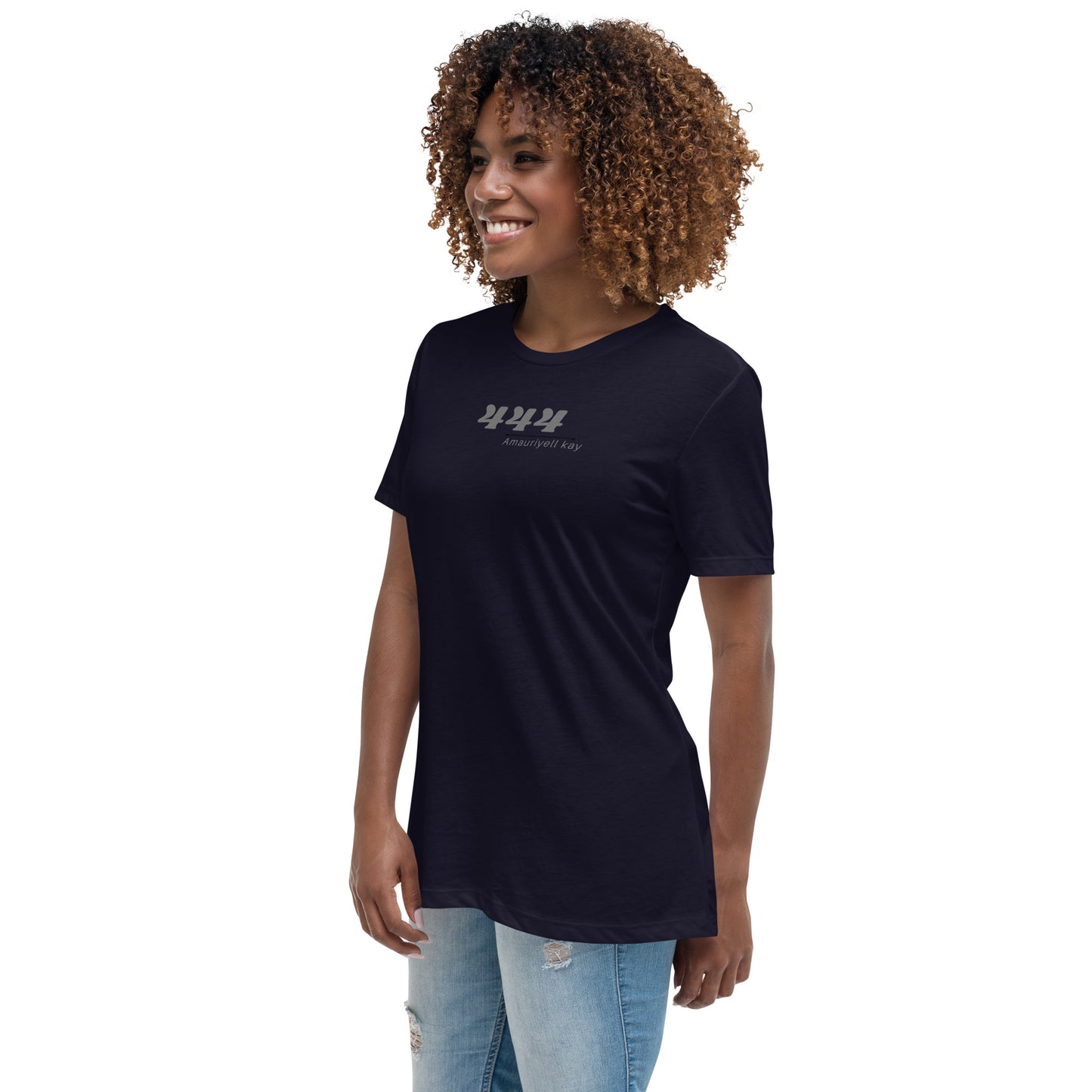 AmauriyellKay women's 444 graphic t-shirt