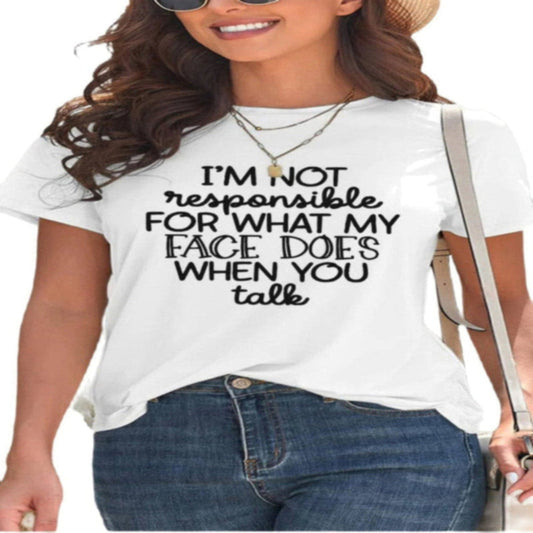 A &D Graphic Round Neck Short Sleeve T-Shirt