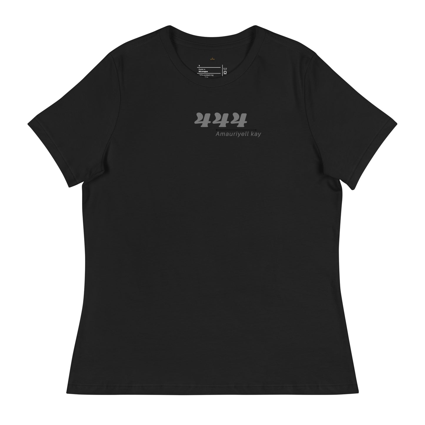 AmauriyellKay women's 444 graphic t-shirt